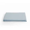 Vent Du Sud Drap plat percale pur coton peigné longues fibres 80 fils/cm² - Glacier - 240 x 300 cm pour lit 2 places Sale