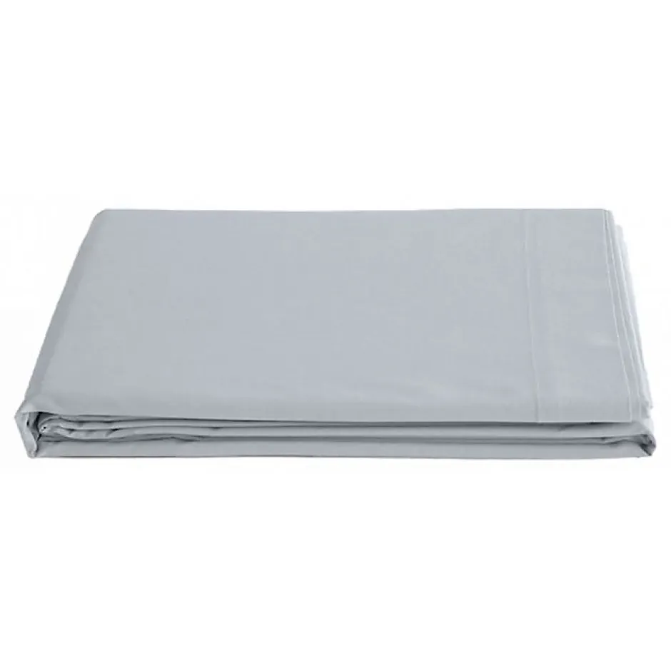 Vent Du Sud Drap plat percale pur coton peigné longues fibres 80 fils/cm² - Neige - 180 x 290 cm pour lit 1 place Clearance