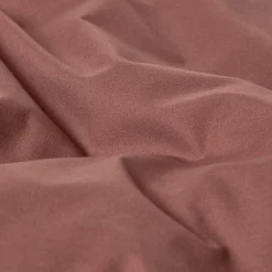 Homescapes Drap plat uni 100 % coton égyptien 200 fils marron chocolat, 270x300 cm -