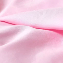 Homescapes Drap plat uni 100 % coton égyptien 200 fils rose, 240x275 cm - Best