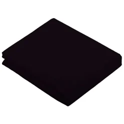 Tradilinge Drap Plat Uni en 100 % Coton (240x310 cm - Noir) Online