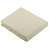 Tradilinge Drap Plat Uni en 100 % Coton (240x310 cm - Ecru)