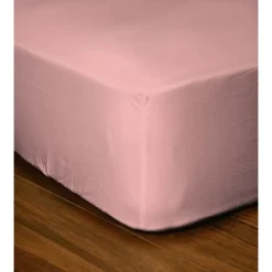 Lovely Home Drap-housse - - LH71631 - 160x200+25 cm - Rose Discount