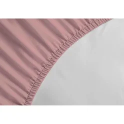 Lovely Home Drap-housse - - LH71631 - 160x200+25 cm - Rose Discount