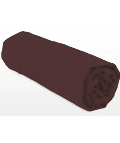 Lovely Home Drap-housse - - LH71600 - 140x190+25 cm - Marron Discount