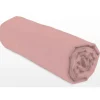 Lovely Home Drap-housse - - LH71625 - 140x190+35 cm - Rose