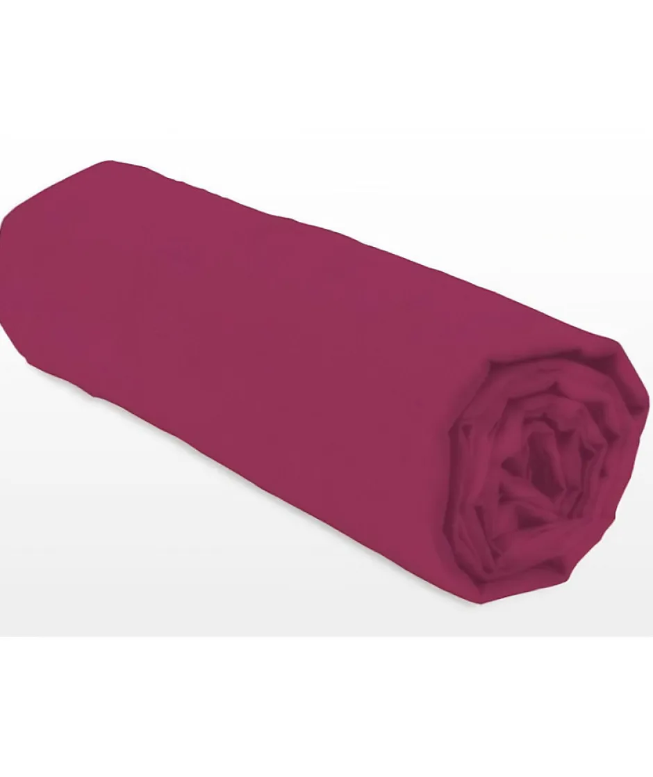 Lovely Home Drap-housse - - LH71615 - 160x200+25 cm - Fuchsia Best