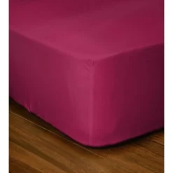 Lovely Home Drap-housse - - LH71615 - 160x200+25 cm - Fuchsia Best