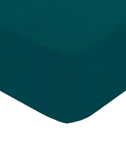 Atmosphera Créateur D'Intérieur Drap-housse - percale - bleu - 140x190 cm - Atmosphera Hot