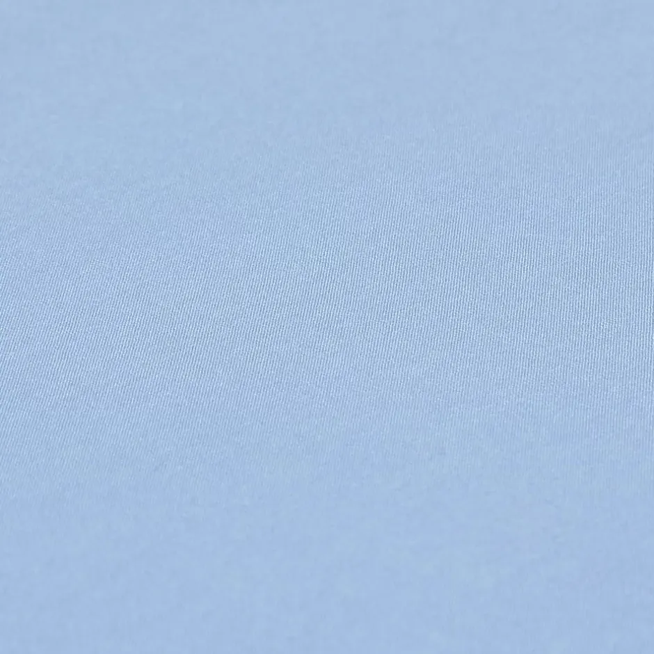 Homescapes Drap-housse bleu 100% coton égyptien 200 fils 90 x 190 cm - Outlet