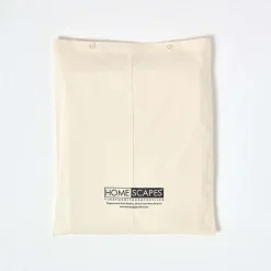 Homescapes Drap-housse crème 100% coton égyptien 200 fils 160 x 200 cm - Online