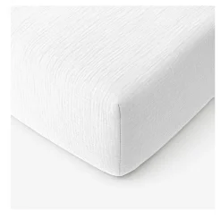Eden Drap-housse Gaze de coton lavé Douce Discount