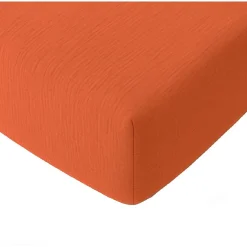 Eden Drap-housse Gaze de coton lavé Douce Hot