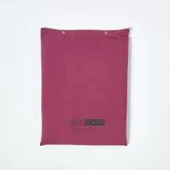 Homescapes Drap-housse prune 100% coton égyptien 200 fils 90 x 190 cm - Sale