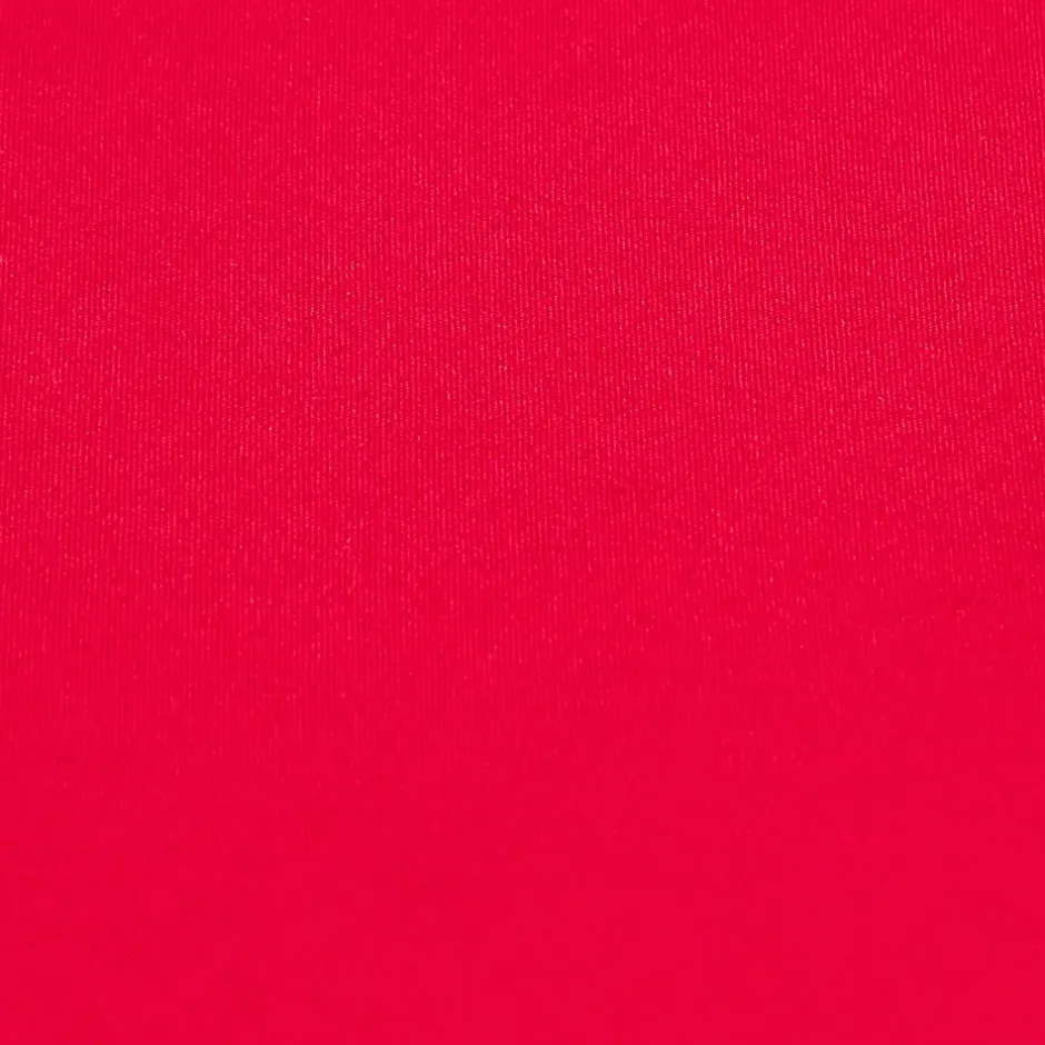 Homescapes Drap-housse rouge 100% coton égyptien 200 fils 120 x 190 cm -