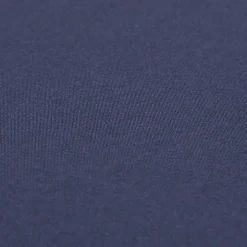 Homescapes Drap-housse uni 140 x 190 cm 100 % coton égyptien 200 fils coloris bleu marine -