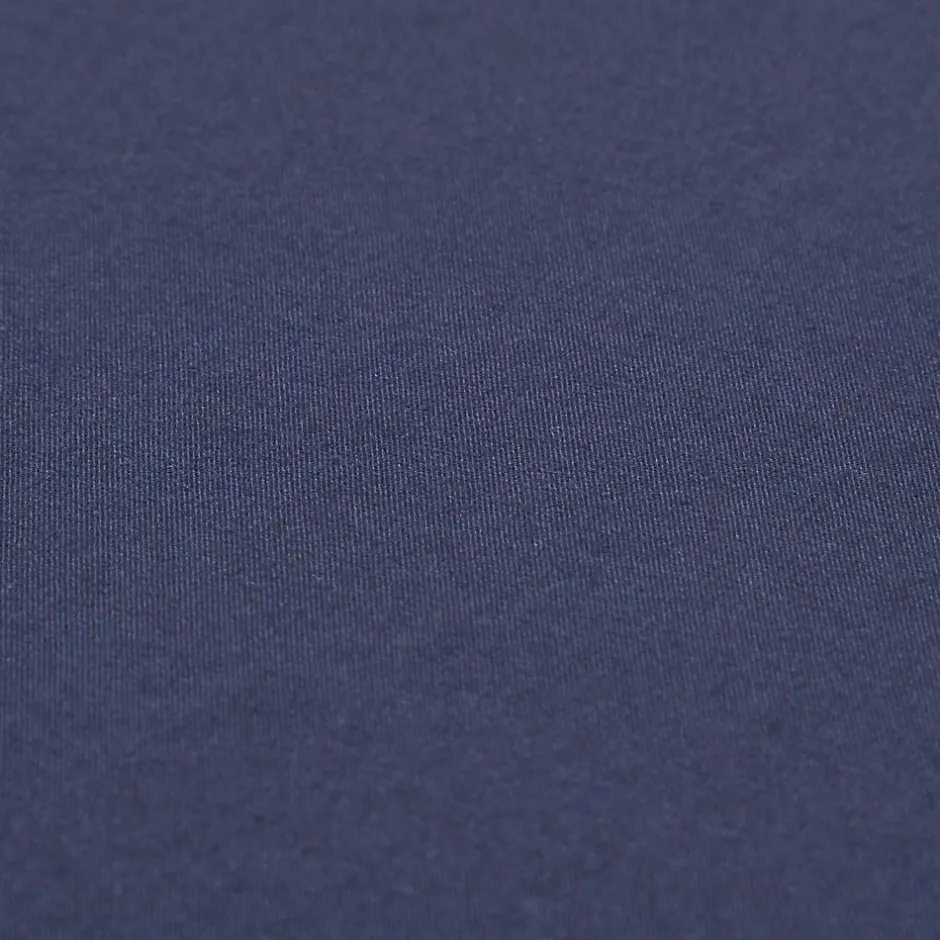 Homescapes Drap-housse uni 140 x 190 cm 100 % coton égyptien 200 fils coloris bleu marine -