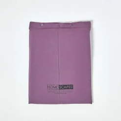 Homescapes Drap-housse uni 180 x 200 cm 100 % coton égyptien 200 fils coloris raisin -