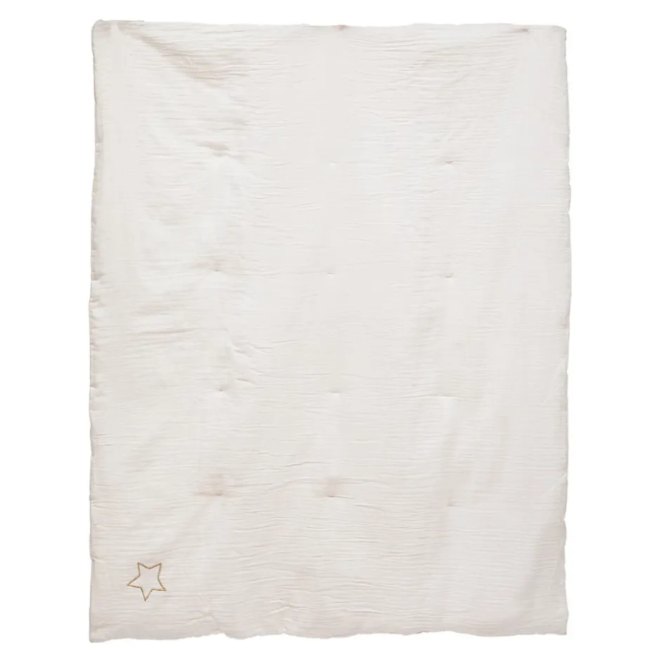 Atmosphera Créateur D'Intérieur Édredon gaze de coton 100x140 blanc Sale