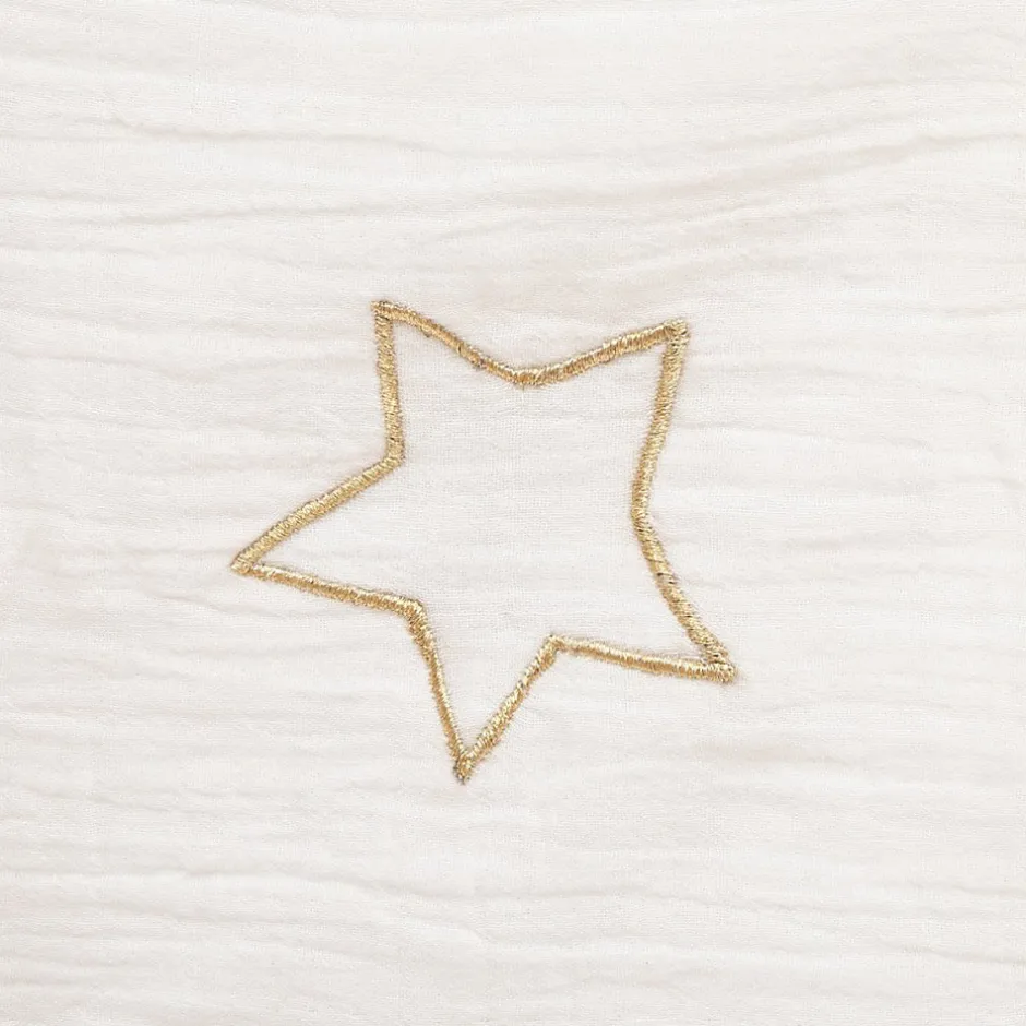 Atmosphera Créateur D'Intérieur Édredon gaze de coton 100x140 blanc Sale