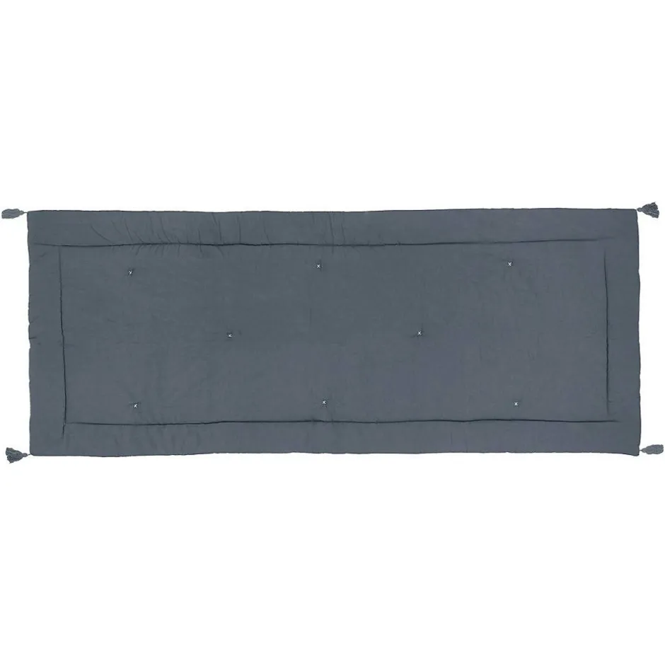 Atmosphera Créateur D'Intérieur Édredon Night - coton - gris foncé - 70x180 cm - Atmosphera