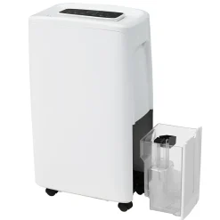 ProximaX Déshumidificateur 12 L/jour pour 15 m², 3 en 1, Purificateur d'air et Sèche-linge, Réservoir 1,5 L, Timer 24 h, Écran LED