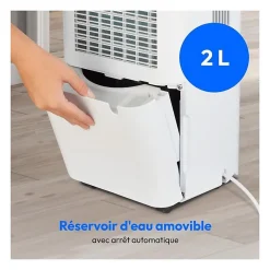 Medion Déshumidificateur - - 12L / jour - Capacité réservoir 2L