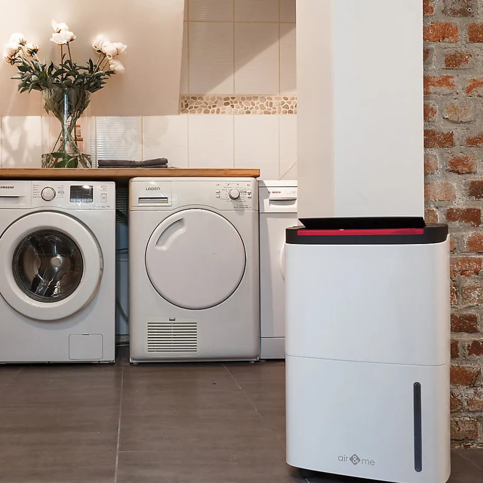 Air&Me Déshumidificateur d'air à compresseur Rohan 50L/J 200m²