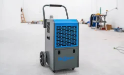 Hexwelt Déshumidificateur d'air industriel 50L/24H réservoir 5.5L absorbeur d'humidité 1 pièce.
