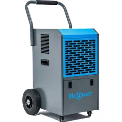 Hexwelt Déshumidificateur d'air industriel 70L/24H réservoir 5.5L absorbeur d'humidité 1 pièce.