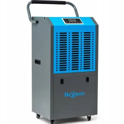 Hexwelt Déshumidificateur d'air industriel 138L/24H réservoir 10L absorbeur d'humidité 1 pièce.