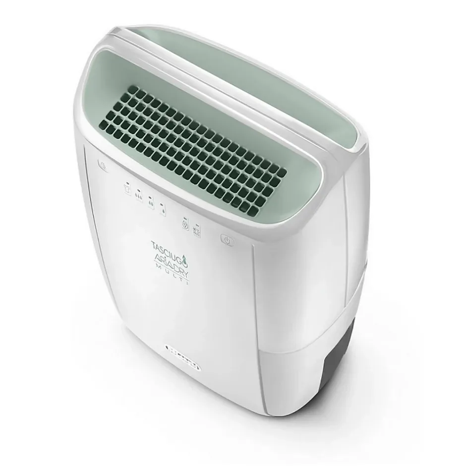 Delonghi Déshumidificateur Tasciugo Ariadry Multi DEX212SF 300 W Blanc et Vert