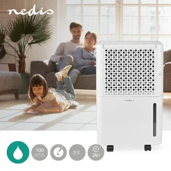 Nedis Déshumidificateur 10LJour Arrêt automatique