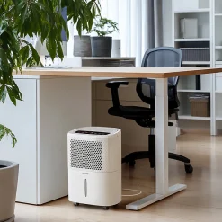 Pro Breeze Déshumidificateur 12L avec humidistat intégré et contrôle via application intelligente