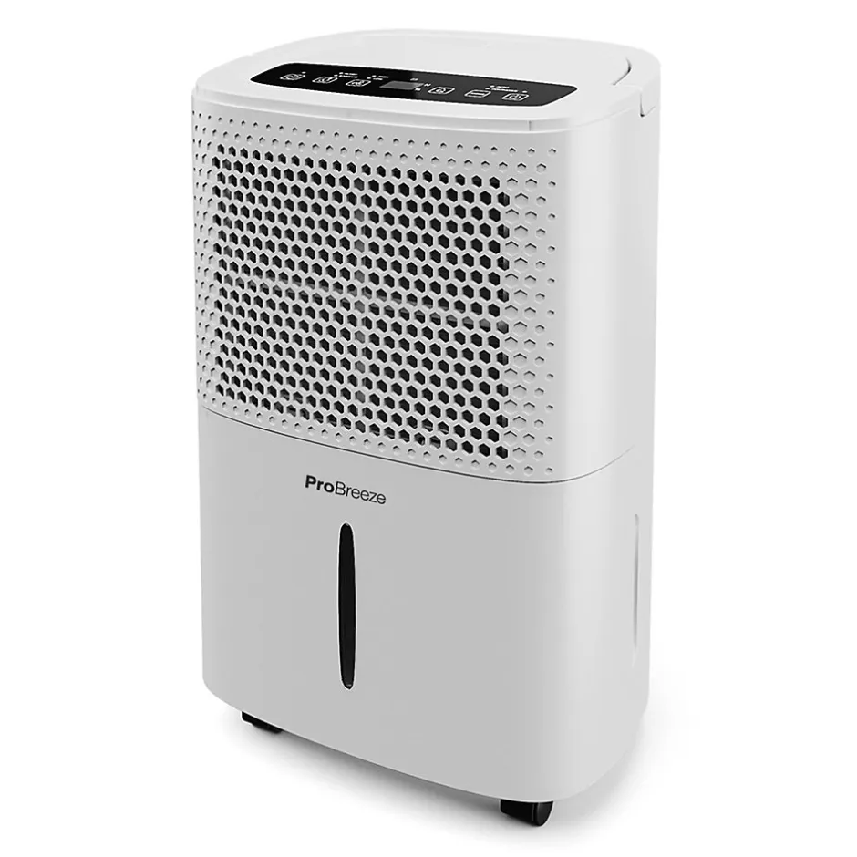 Pro Breeze Déshumidificateur 12L avec humidistat intégré et contrôle via application intelligente