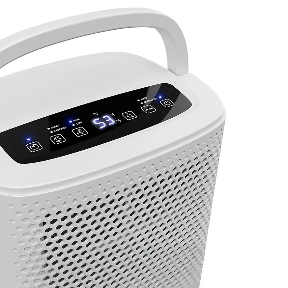 Pro Breeze Déshumidificateur 12L avec humidistat intégré et contrôle via application intelligente