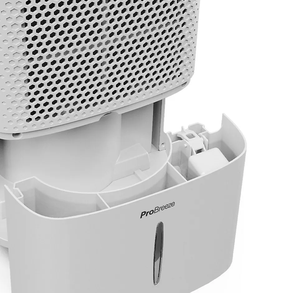 Pro Breeze Déshumidificateur 12L avec humidistat intégré et contrôle via application intelligente