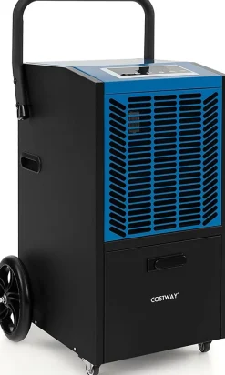 Giantex Déshumidificateur Professionnel 66L/Jour, Déshumidificateur Industriel pour Pièces jusqu'à 418 m²