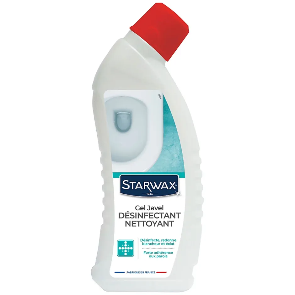 Starwax Désinfectant nettoyant gel javel WC 750 ml Outlet