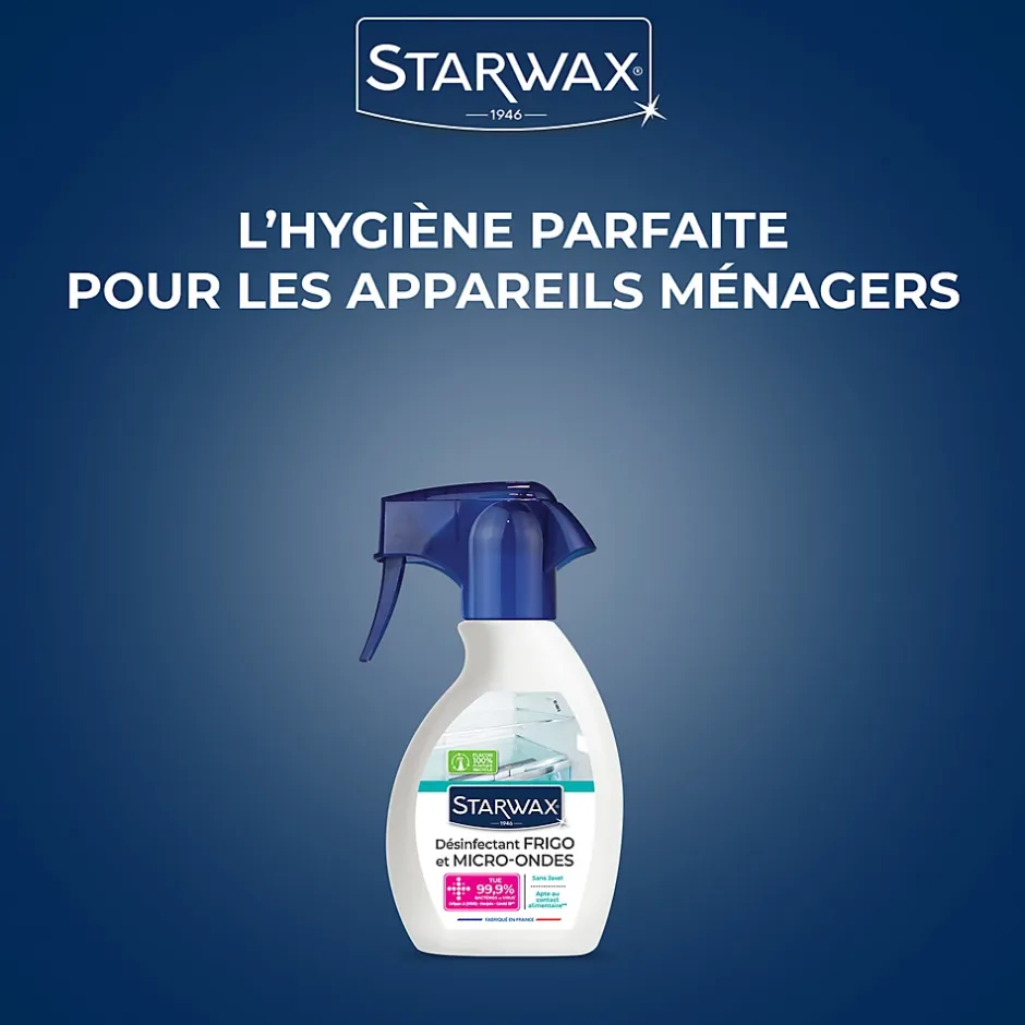 Starwax Désinfectant réfrigérateur micro-ondes 250ml Hot