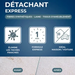 Starwax Détachant express tapis et moquette 250ml