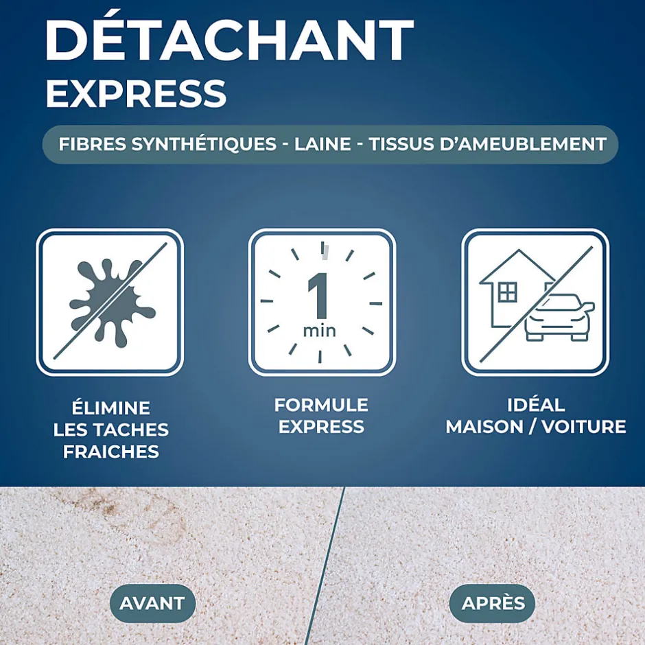 Starwax Détachant express tapis et moquette 250ml