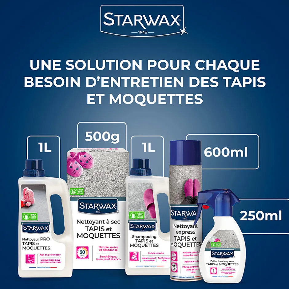 Starwax Détachant express tapis et moquette 250ml