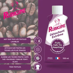 Rubigine Détachant extrême fruits, café, vin 100ml Sale