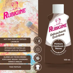 Rubigine Détachant extrême peinture, cambouis, résine 100ml