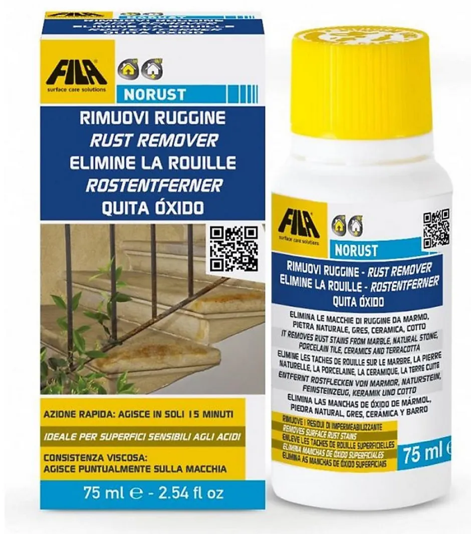 Fila Détachant NO RUST - Antirouille - Flacon de 75 ml
