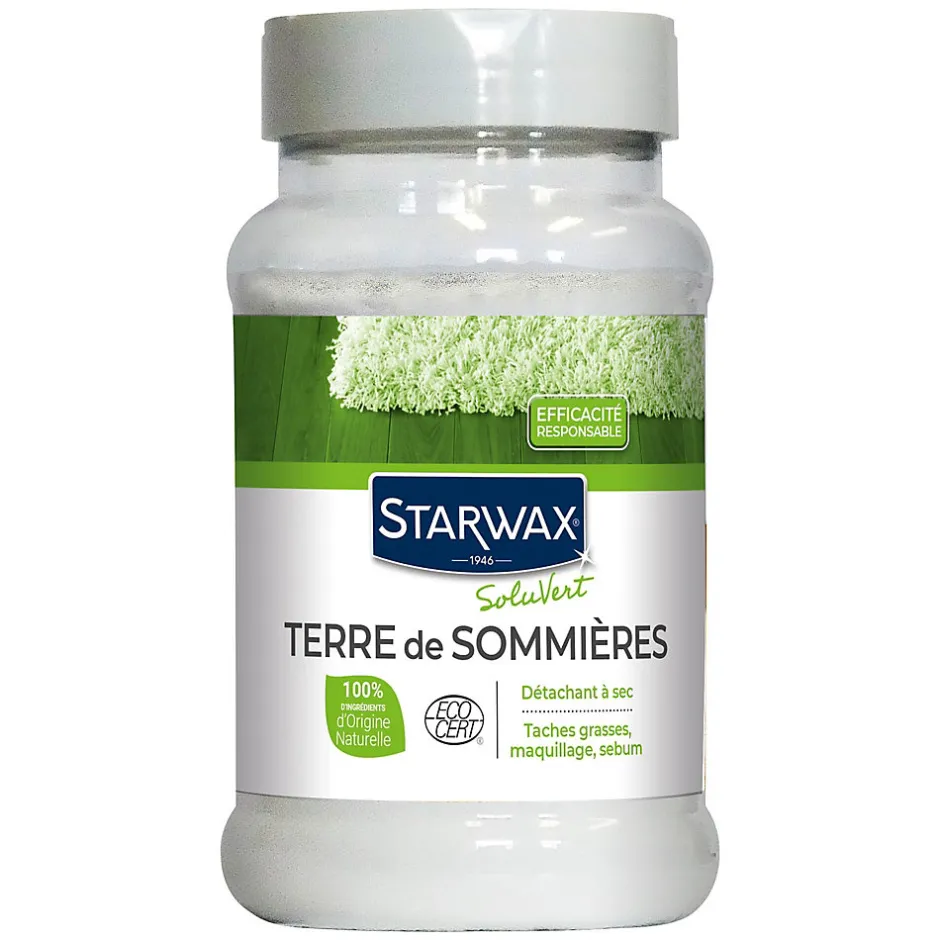 Starwax Détachant terre de Sommières, pot de 200g,