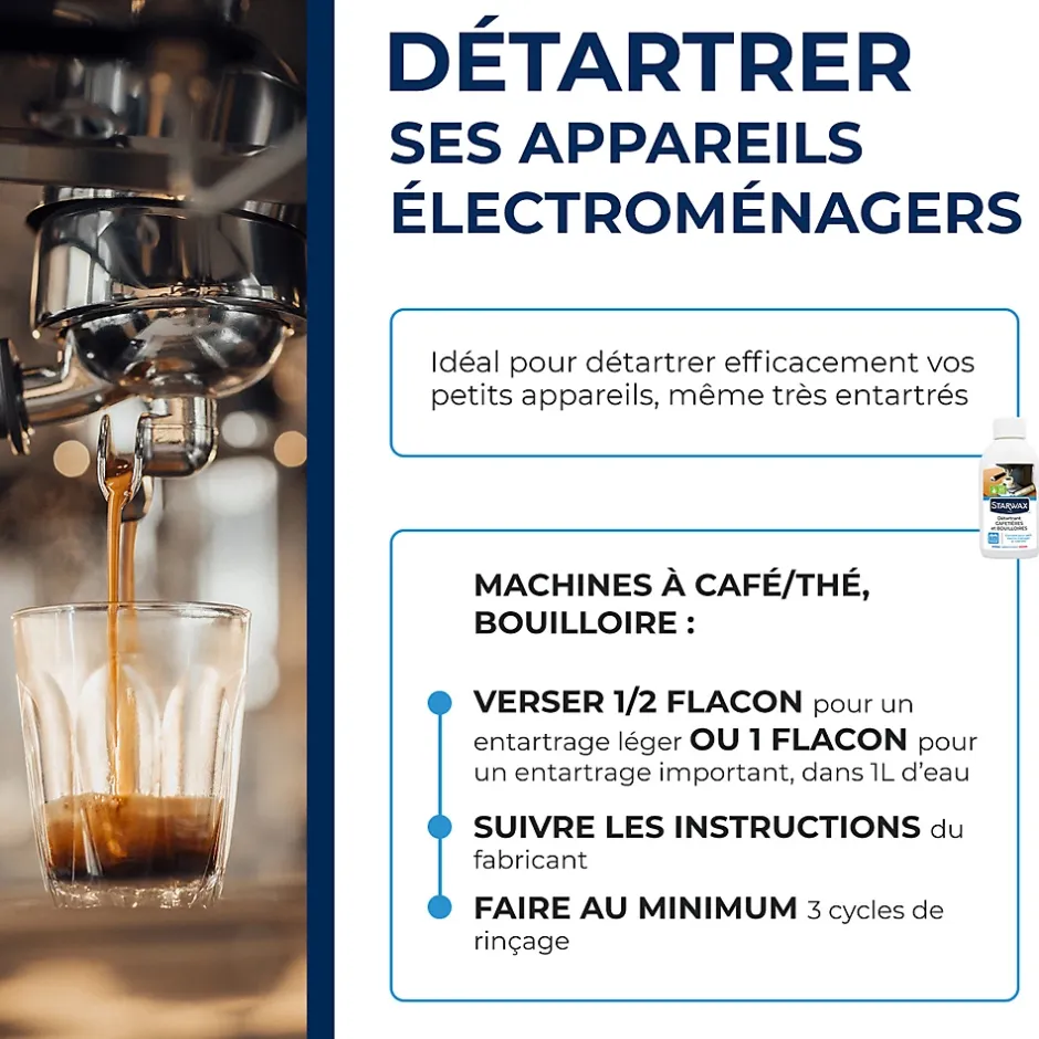Starwax Détartrant appareil ménager 250ml Best