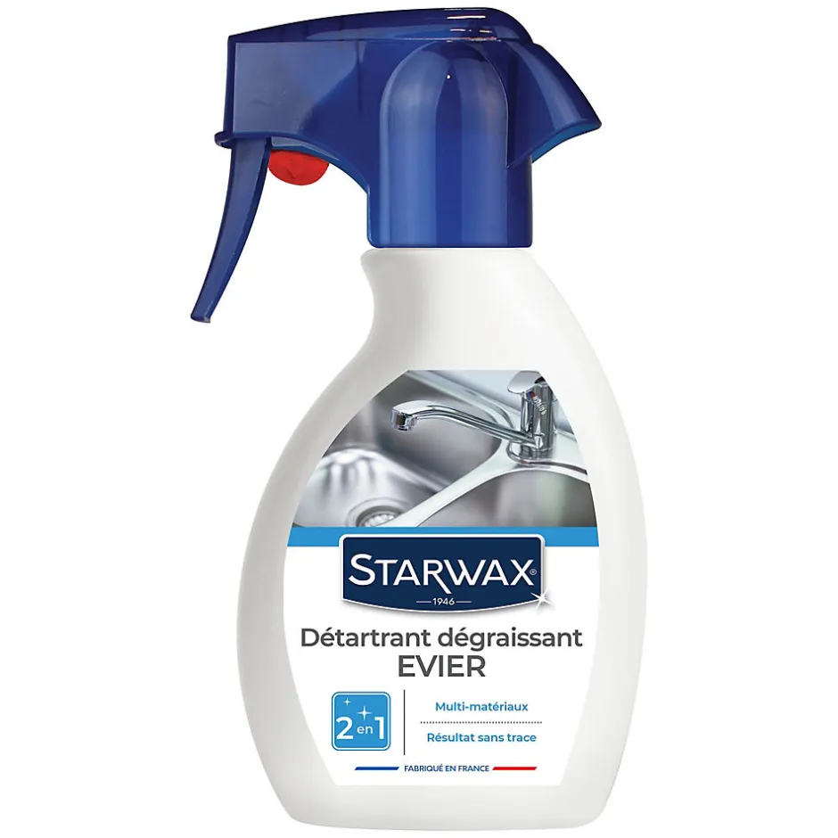 Starwax Détartrant dégraissant spécial évier 250ml