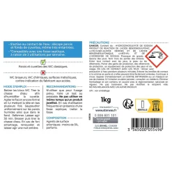 Starwax Détartrant en poudre sanitaire 1 kg Clearance